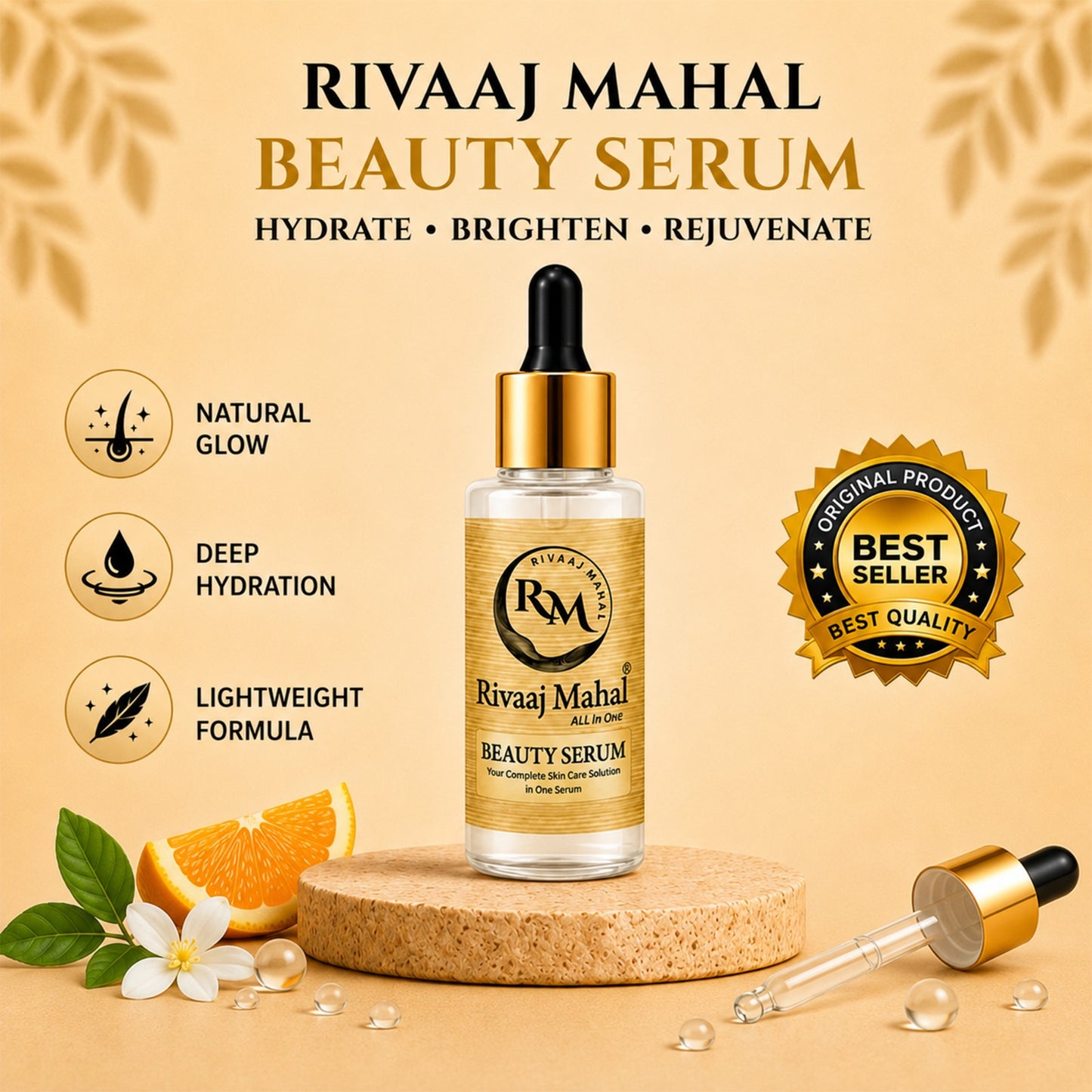 Rivaaj Mahal All In One Beauty Serum